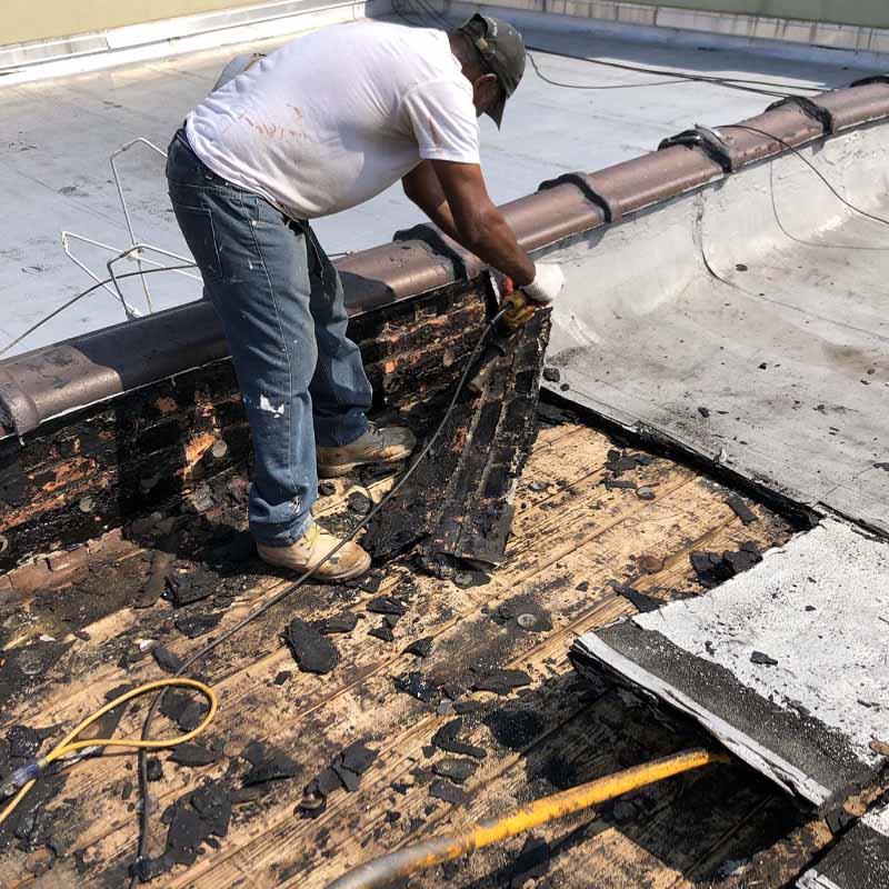 roof removal and replacement