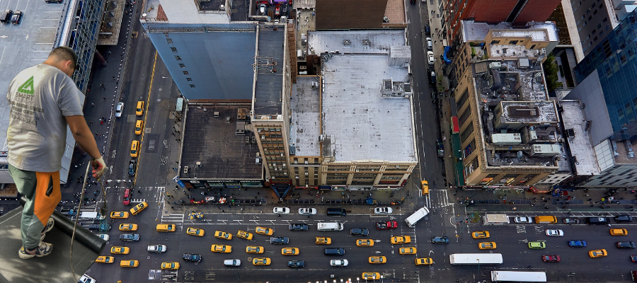 urban rooftop new york city