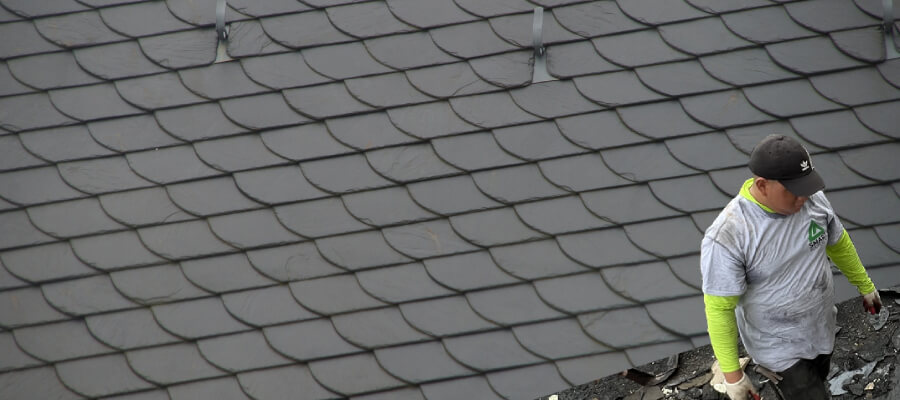 slate roofing